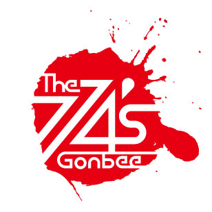 THE 774'sGONBEE ロゴ（レッド）